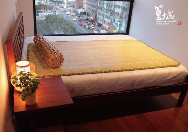〔台灣桂竹涼蓆加大單人3.5×6尺-大青〕草蓆竹席床墊，外銷款-現貨