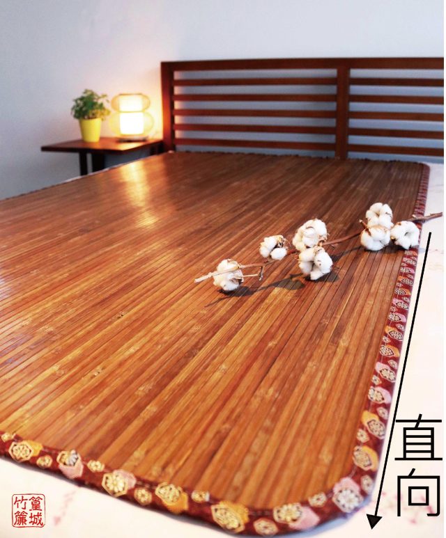 〔台灣炭化涼蓆加大單人3.5×6尺〕竹蓆/涼蓆/草蓆/竹席床墊