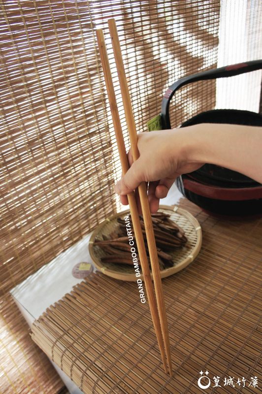 品竹系列環保筷一雙〔油炸長筷45公分〕精選竹材製作