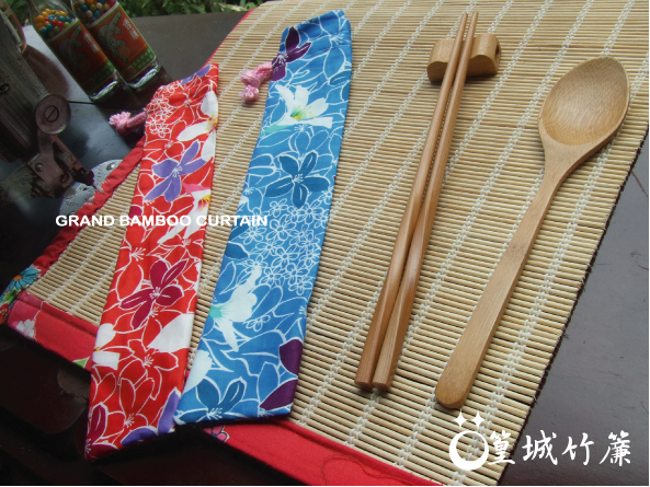 外出環保筷組【油桐花款/大尺寸/三件組】客家油桐花系列