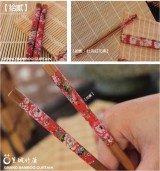 牡丹紅花筷