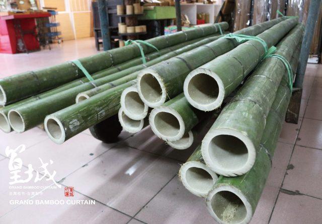 篁城竹簾 台灣桂竹頭竹材 竹竿8尺直徑6公分 一把4支 預購 現貨 篁城竹簾官方網站
